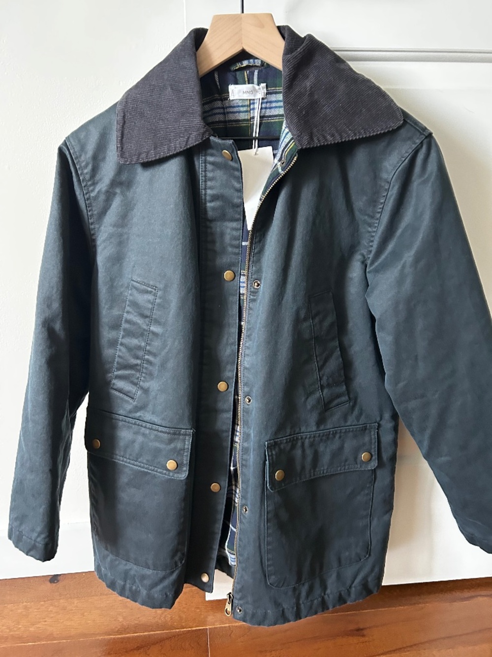 Mango Waxed Jacket(NWT)